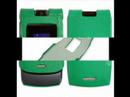 PDair Leather Case for Motorola RAZR V3i - Sleeve Type (Gree