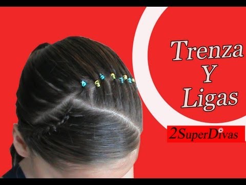 peinados de ligas - www.2superdivas.com - Peinados y Accesorios Como hacer un peinado de ligas / caucho y trenza frontal. MUY FACIL. Este es nuestro canal de trenzas y peinados ...
