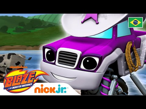 Condução do gado 🏎 | Blaze and the Monster Machines