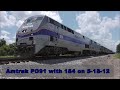 Click here to watch this video Amtrak PO91 with 184 on 5-18-12