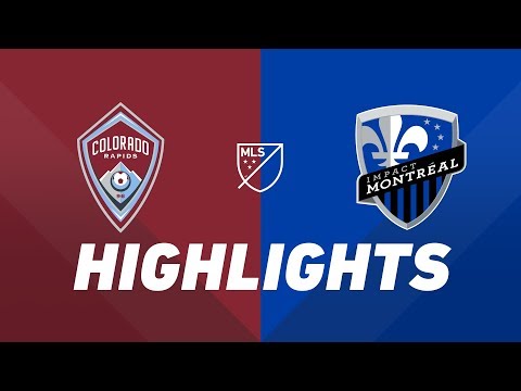 Video: Colorado Rapids vs. Montreal Impact | HIGHLIGHTS - August 3, 2019