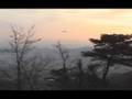 Paragliding New Years day at sunrise.