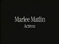 Marlee Matlin Apple Macintosh Commercial
