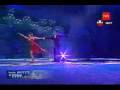 Patty Lopez y David Campos Estrellas en el Hielo 6a semana Lady in red