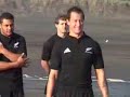 All Blacks Haka Practice At Beach