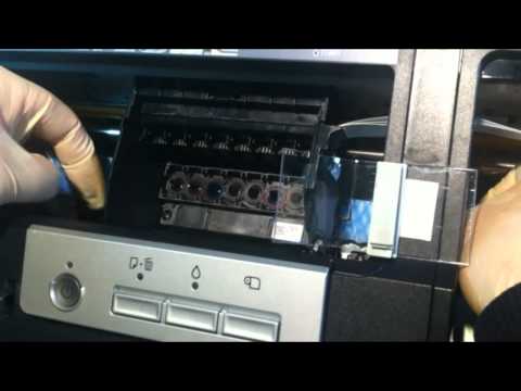 how to unclog print head