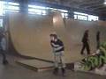 Tyrel Bustard at Orkus Skatepark in Montreal...The Max Skateboarding