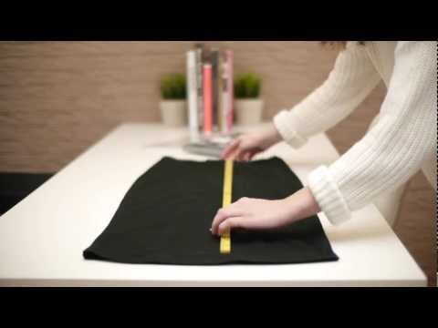 how to hem a skirt with a vent