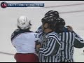 Jared Boll vs Ian Laperriere Oct 30, 2008