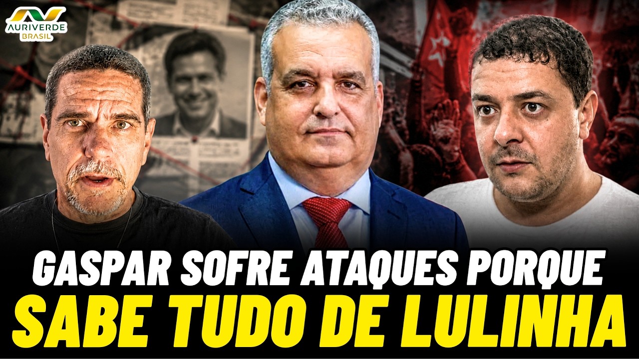 Gaspar sabe tudo sobre Lulinha, por isso está sofrendo ataques da esquerda, diz Didi Red Pill