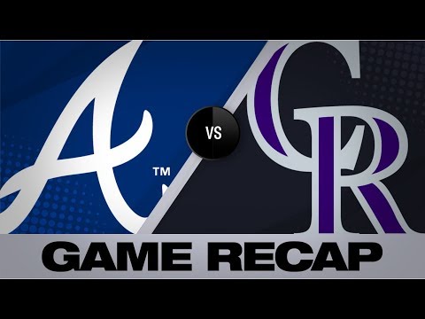Video: Rox top Braves on McMahon's walk-off HR | Rockies-Braves Game Highlights 8/26/19