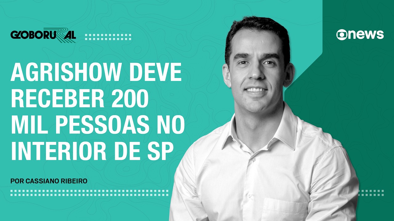 Agrishow deve receber 200 mil pessoas no interior de São Paulo | Globo Rura