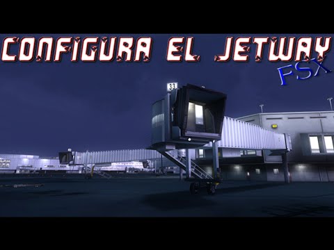 how to attach jetway in fs2004