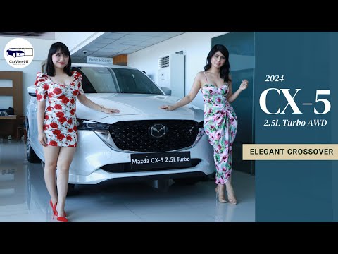 2024 mazda cx 5 25l turbo awd  interior and exterior review