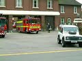 Leicester Central Reserve fire engine turout Leicester Central Reserve fire engine turout