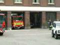 Leicester Central Reserve fire engine turout