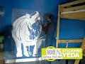 pose sticker mural YEDA DESIGN