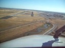 Landing King Air 90 at Mather Field Landing King Air 90 at Mather Field