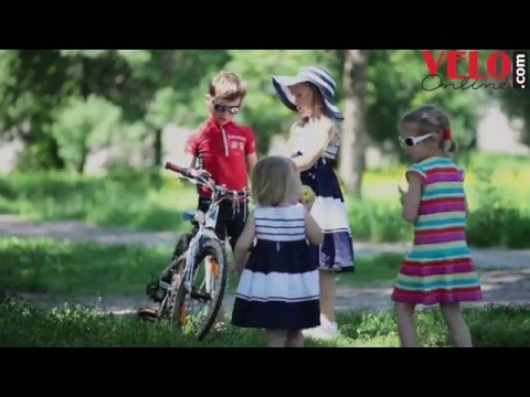 Видео о Велосипед Cube KID 160 black-flashred-blue