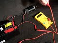 Read Amps using a multimeter Read Amps using a multimeter