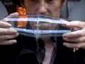 UFO Flying Coin, Levitation, street magic trick