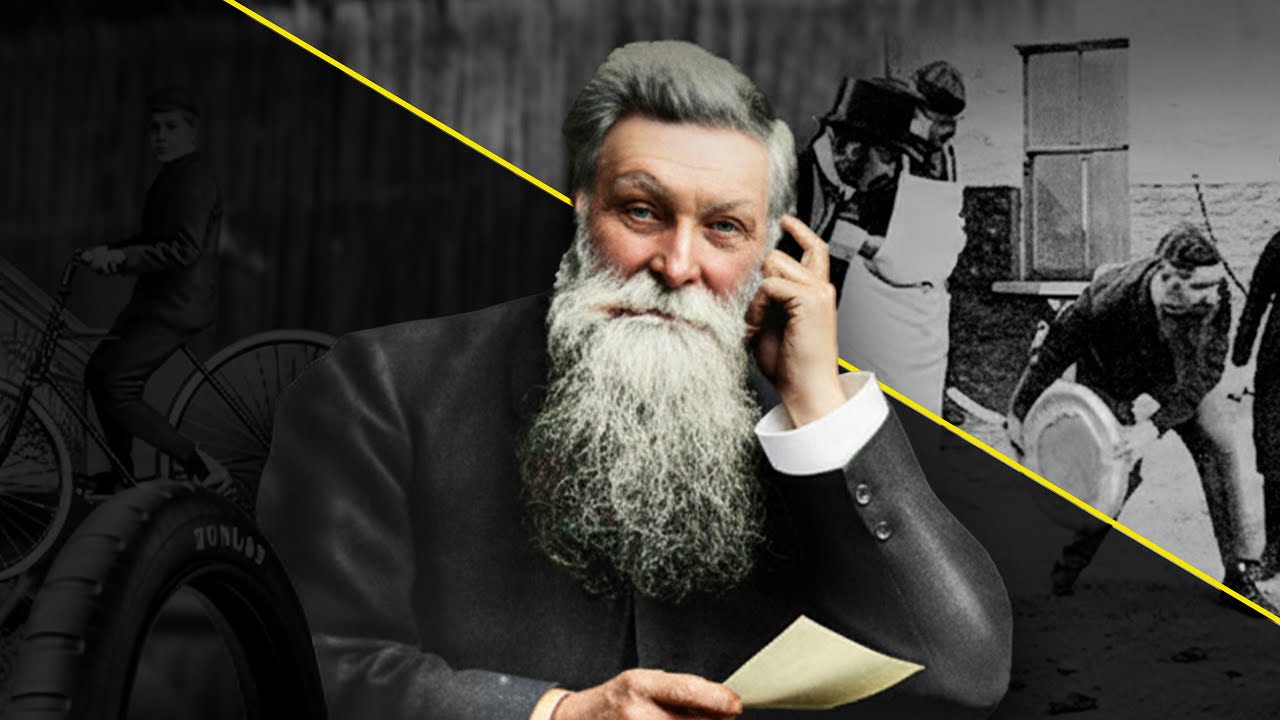 A história da Dunlop começa com uma invenção que mudou o mundo.