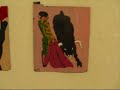 expo de 133 projets d'affiches sur le th�me de la corrida ; j'ai gard� le fond sonore original, la f�ria r�sonnant dans le mus�e...