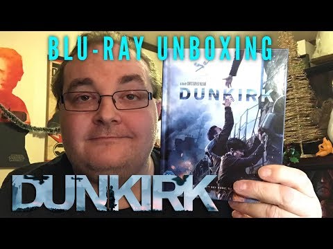 DUNKIRK 64 page Blu-ray filmbook UNBOXING