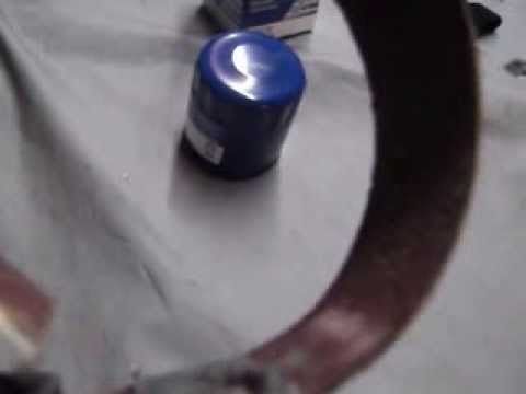 how to remove a oil filter