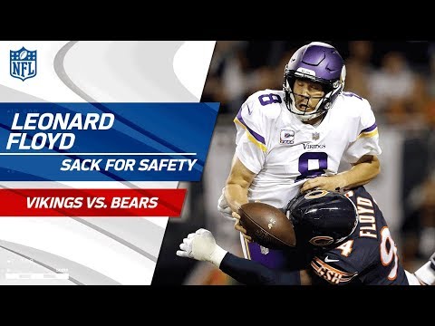 Video: Leonard Floyd Brings Bradford Down for a Safety! 