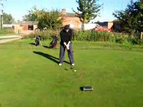 Robs golf swing at the Forest