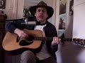 here i attempt to perform an amazing song by ray wylie hubbard. thanks again to my dear friend paul sonnenberg for endless encouragement, infinite patience, and mad skillz at recording.

the messenger
(ray wylie hubbard)

i am wearing old boots with high cuban heels 
our souls they are worn and we stand here by grace 
my trousers are torn and my jacket is borrowed 
i am wearing my time behind the eyes in my face 
chorus:
i am not looking for loose diamonds 
or pretty girls with crosses around their necks 
i don't want for roses or water, i am not looking for god 
i am not looking for sex

i've worn out my welcome in certain small circles 
in spanish bordellos and confederate states 
but there is an angel in leathers and kindness 
who whispers my name beyond heaven's gate 
 
(chorus) 
 
for all the true believers are out on the road tonite 
no matter what happens, you know they'll be okay 
and to the rock and roll gypsies may the last song you sing 
be by townes van zandt and down in old santa fe 
 
(chorus) 
 
now i have a mission and a small code of honor 
to stand and deliver by whatever measures 
and the message i cgive is from this old poet rilke 
he said 