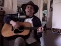 Here I attempt to perform an amazing song by Ray Wylie Hubbard. Thanks again to my dear friend Paul Sonnenberg for endless encouragement, infinite patience, and mad skillz at recording.The Messenger(Ray Wylie Hubbard)I am wearing old boots with high cuban heels Our souls they are worn and we stand here by grace My trousers are torn and my jacket is borrowed I am wearing my time behind the eyes in my face Chorus:I am not looking for loose diamonds Or pretty girls with crosses around their necks I don't want for roses or water, I am not looking for God I am not looking for sexI've worn out my welcome in certain small circles In Spanish bordellos and confederate states But there is an angel in leathers and kindness Who whispers my name beyond heaven's gate (Chorus) For all the true believers are out on the road tonite No matter what happens, you know they'll be okay And to the rock and roll gypsies may the last song you sing Be by Townes Van Zandt and down in old Santa Fe (Chorus) Now I have a mission and a small code of honor To stand and deliver by whatever measures And the message I cgive is from this old poet Rilke He said 