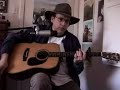here i attempt to perform an amazing song by ray wylie hubbard. thanks again to my dear friend paul sonnenberg for endless encouragement, infinite patience, and mad skillz at recording.

the messenger
(ray wylie hubbard)

i am wearing old boots with high cuban heels 
our souls they are worn and we stand here by grace 
my trousers are torn and my jacket is borrowed 
i am wearing my time behind the eyes in my face 
chorus:
i am not looking for loose diamonds 
or pretty girls with crosses around their necks 
i don't want for roses or water, i am not looking for god 
i am not looking for sex

i've worn out my welcome in certain small circles 
in spanish bordellos and confederate states 
but there is an angel in leathers and kindness 
who whispers my name beyond heaven's gate 
 
(chorus) 
 
for all the true believers are out on the road tonite 
no matter what happens, you know they'll be okay 
and to the rock and roll gypsies may the last song you sing 
be by townes van zandt and down in old santa fe 
 
(chorus) 
 
now i have a mission and a small code of honor 
to stand and deliver by whatever measures 
and the message i cgive is from this old poet rilke 
he said 
