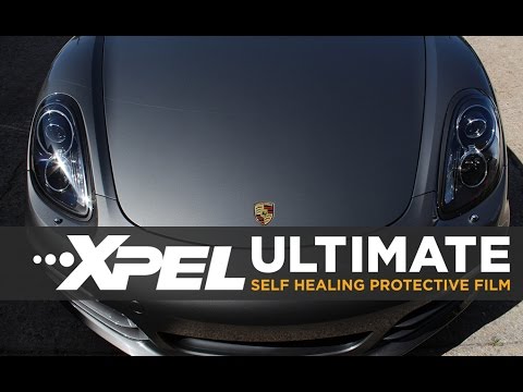 2013 drop top Porsche Boxster get’s XPEL Ultimate Self-Healing Clear Bra