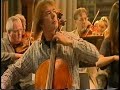 bbc tv interview with julian lloyd webber about playing elgar's cello concerto twice on the composer's 150th anniversary.