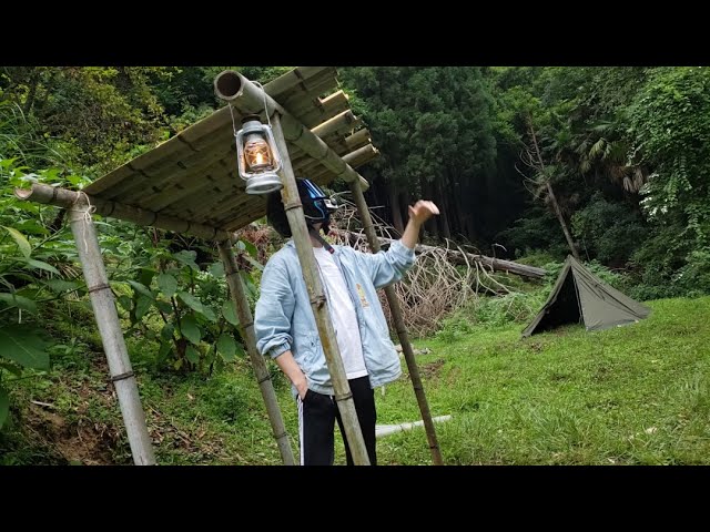 DJキャブヘイ、山を買う! ――DAY2:薪置き場を作るはずが、完成したのは“謎のバス停”!?