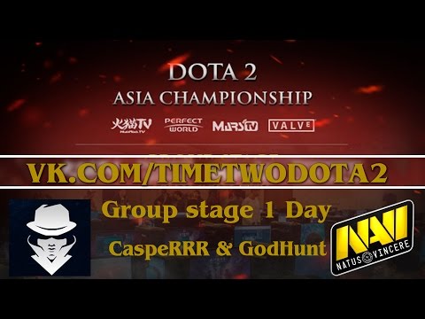 Secret vs Na'Vi (Ru) | Dota2 Asian Championship 2015: Group Stage (29.01.2015)