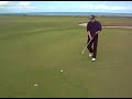 Robbie goes for birdie at Crail Balcomie Golf Cours - Part 1