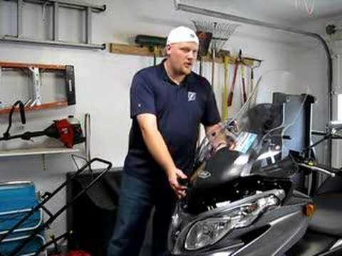 Part 3 of 3 – Suzuki Burgman 400  Windshield Replacement