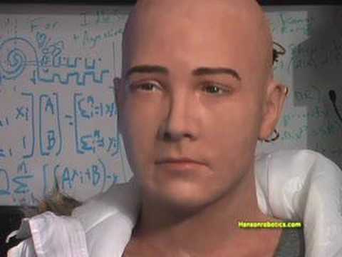 Jules - Jules is a Conversational Character Robot designed and built by David Hanson. Jules is Ai, made with a light weight material called Frubber™ , which enables ...
