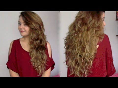 Como cortar el pelo en capas largas!