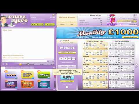 Butlers Bingo Video Review