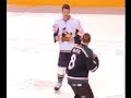 Hear the Punch - 2 Fights at Peoria Rivermen Game