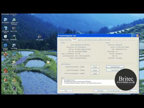 how to perform dxdiag