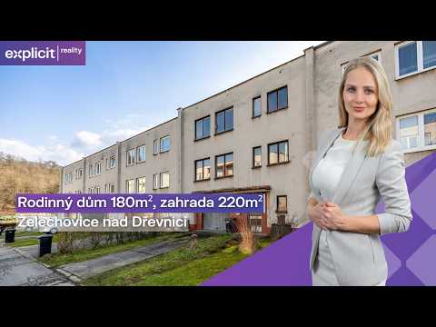 Video Prodej rodinného domu 180m² a zahrady 220m², ulice Družstevníků, Želechovice nad Dřevnicí