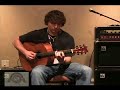 Shaun Hopper playing Sullivan Guitars SMSA-E at CAAS
