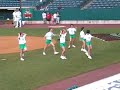 St. Joseph School Cheerleading at Rock Cats game St. Joseph School Cheerleading at Rock Cats game