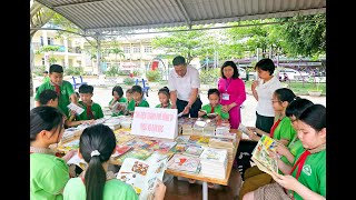 Ngày Hội “Thiếu nhi và sách” tại Trường Tiểu học Trưng Vương