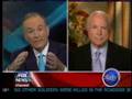 McCain and Bill O'Reilly on White power